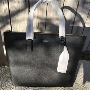 Kate Spade, Black Tote